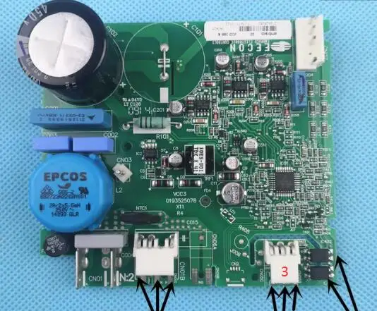 New refrigerator frequency conversion plate compressor drive control plate VCC3 2456 0193525078 0193525122
New refrigerator frequency conversion plate compressor drive control plate VCC3 2456 0193525078 0193525122