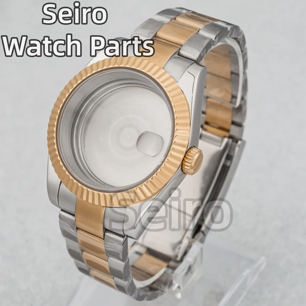 39mm/36mm NH35 Watch Case Stainless Steel Oyster/Jubilee Presidential Bracelet Tooth Bezel Sapphire Glass Fit NH35/36 Movement
39mm/36mm NH35 Watch Case Stainless Steel Oyster/Jubilee Presidential Bracelet Tooth Bezel Sapphire Glass Fit NH35/36 Movement