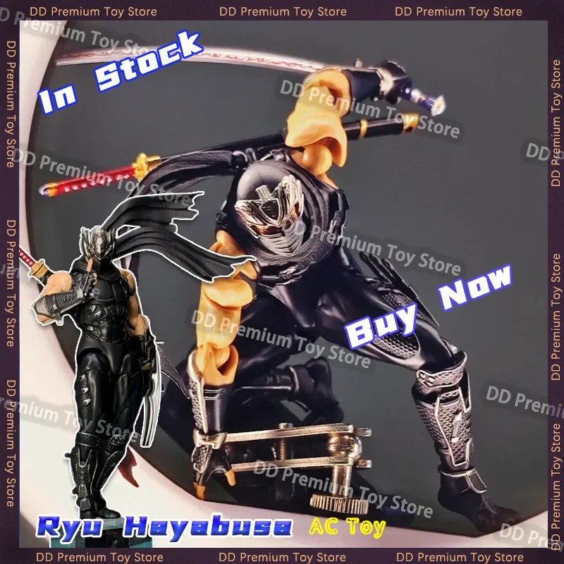 In Stock AC Factory Toys Ninja Gaiden Ryu Hayabusa Action Figure Ko Kaiyodo Revoltech Figurine Collectible Decor Model Toys Gift
In Stock AC Factory Toys Ninja Gaiden Ryu Hayabusa Action Figure Ko Kaiyodo Revoltech Figurine Collectible Decor Model Toys Gift