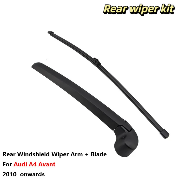 Rear wiper assembly is suitable for Audi A4 AVANT rear arm with blade from 2010 to present
Rear wiper assembly is suitable for Audi A4 AVANT rear arm with blade from 2010 to present