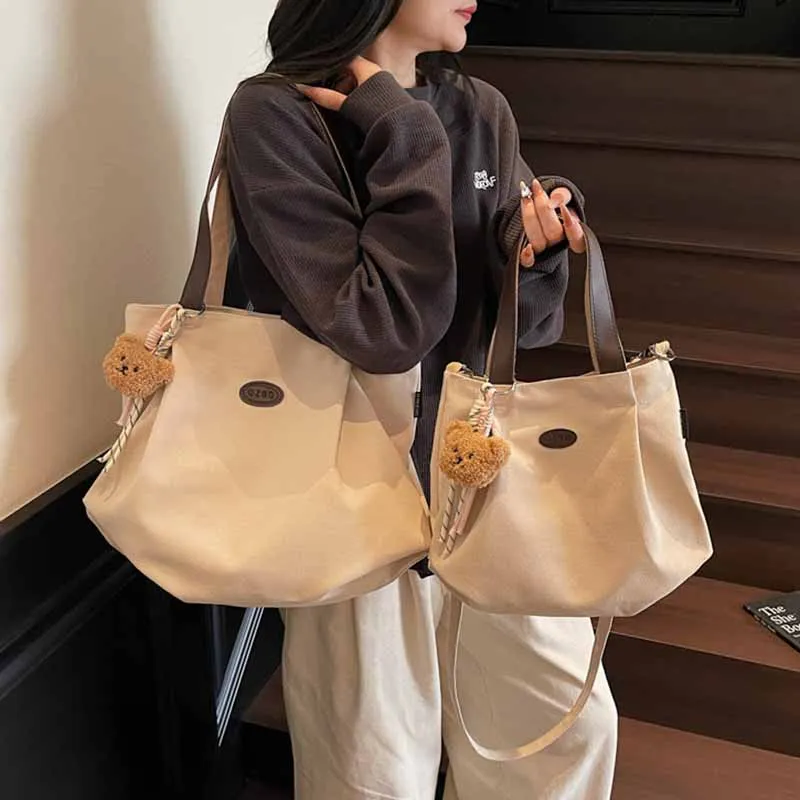 High-end Commuting Large-capacity Tote Bag for Women New Students Casual Canvas Single-shoulder Bag Ladies Handbags Bolsos Сумка
High-end Commuting Large-capacity Tote Bag for Women New Students Casual Canvas Single-shoulder Bag Ladies Handbags Bolsos Сумка