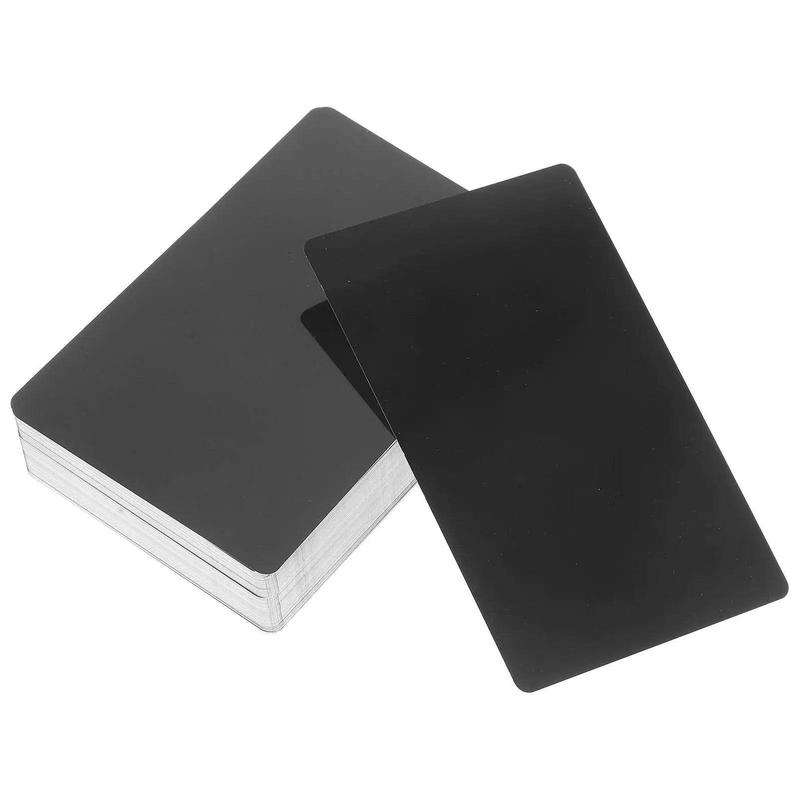 100PCS Black Aluminum Business Card Blanks Sublimation Sign Name Tag Cards Engraving Fiber Test Practical Storage
100PCS Black Aluminum Business Card Blanks Sublimation Sign Name Tag Cards Engraving Fiber Test Practical Storage