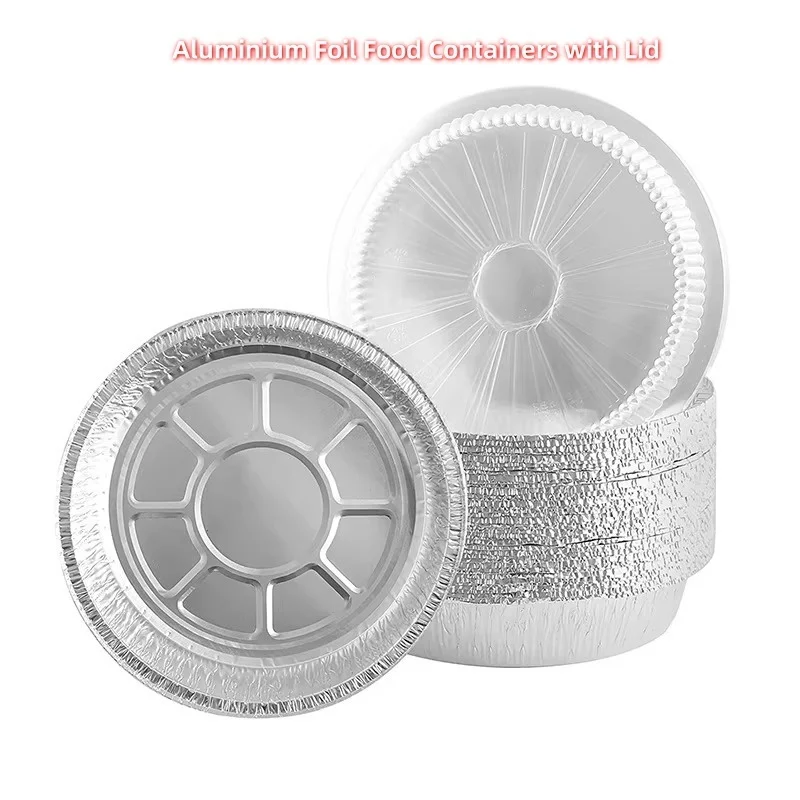 Wholesale Aluminum Pans 7 8 9 10 Inch Round Pizza Pan Baking Tray Aluminium Foil Food Containers With Lid Runwo 500Pc
Wholesale Aluminum Pans 7 8 9 10 Inch Round Pizza Pan Baking Tray Aluminium Foil Food Containers With Lid Runwo 500Pc