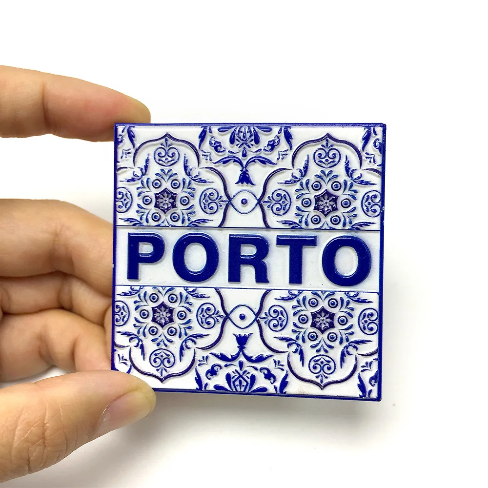 Portuguese Style Resin Fridge Magnet - Porto City Decorative Tile - Exquisite Pattern Design
Portuguese Style Resin Fridge Magnet - Porto City Decorative Tile - Exquisite Pattern Design