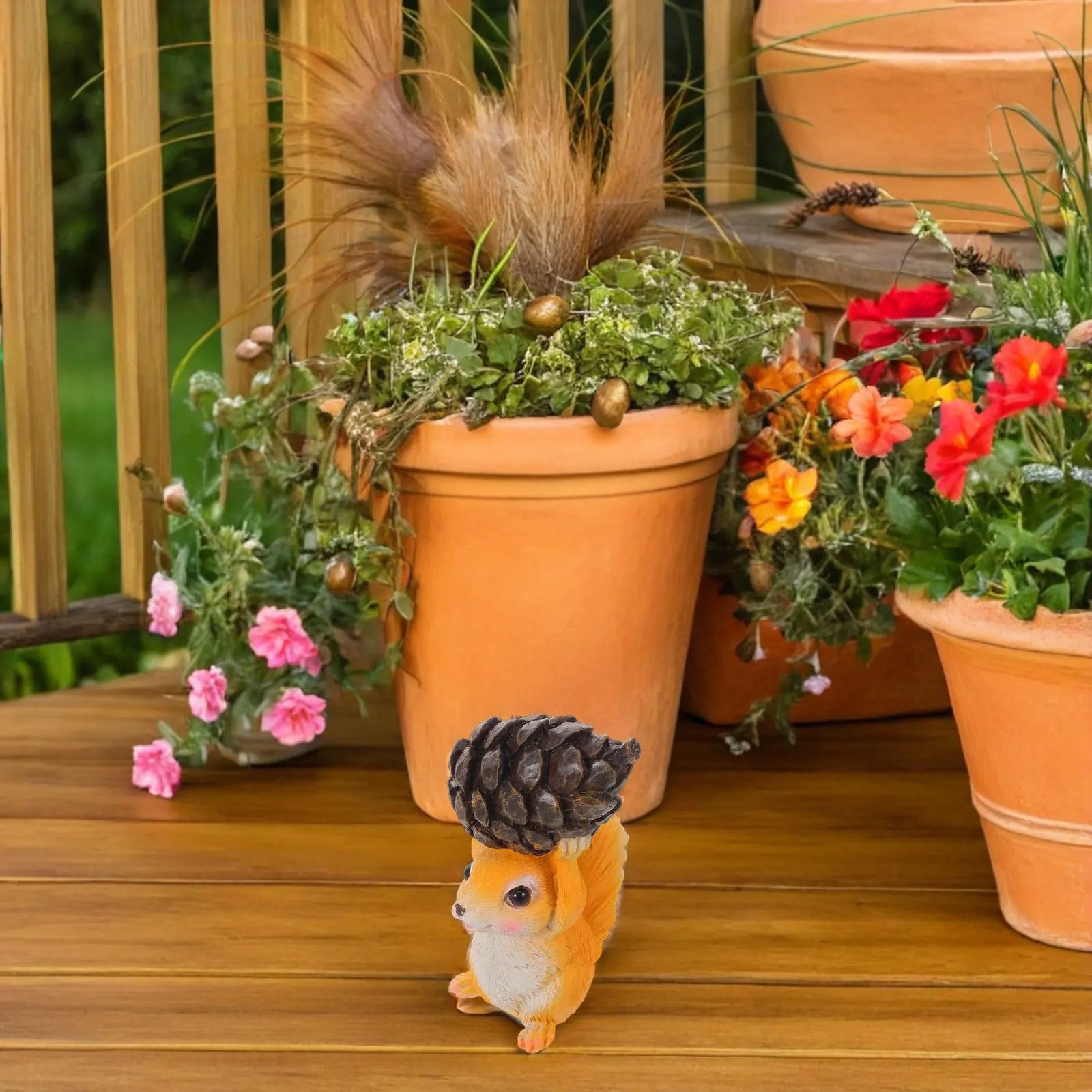 Charming Resin Squirrel Garden Statue Outdoor Animal Ornament for Yard Patio Lawn Decorative Landscape Accents
Charming Resin Squirrel Garden Statue Outdoor Animal Ornament for Yard Patio Lawn Decorative Landscape Accents