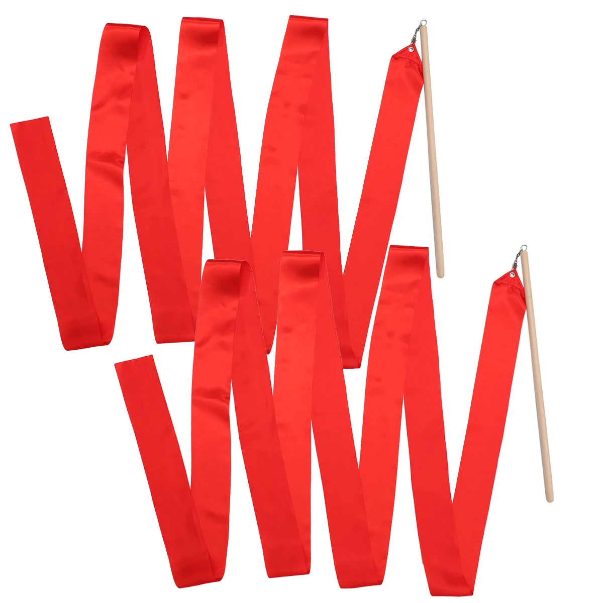 2 Pcs Ribbon Props Dance Ribbons No Knot Gymnastic Dancing Red Twirling Gymnastics Child
2 Pcs Ribbon Props Dance Ribbons No Knot Gymnastic Dancing Red Twirling Gymnastics Child