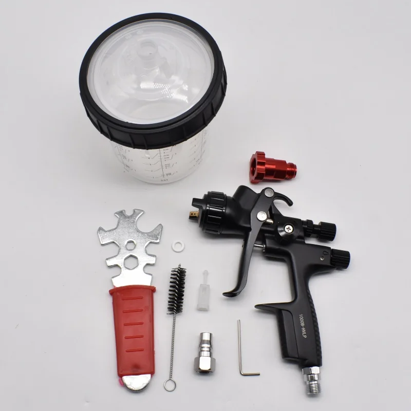 1000B HVLP Spray Gun Gravity Feed Air Paint Sprayer 1.3mm Nozzle 600ml Cup for Car Auto Body Furniture Woodworking Painting High
1000B HVLP Spray Gun Gravity Feed Air Paint Sprayer 1.3mm Nozzle 600ml Cup for Car Auto Body Furniture Woodworking Painting High