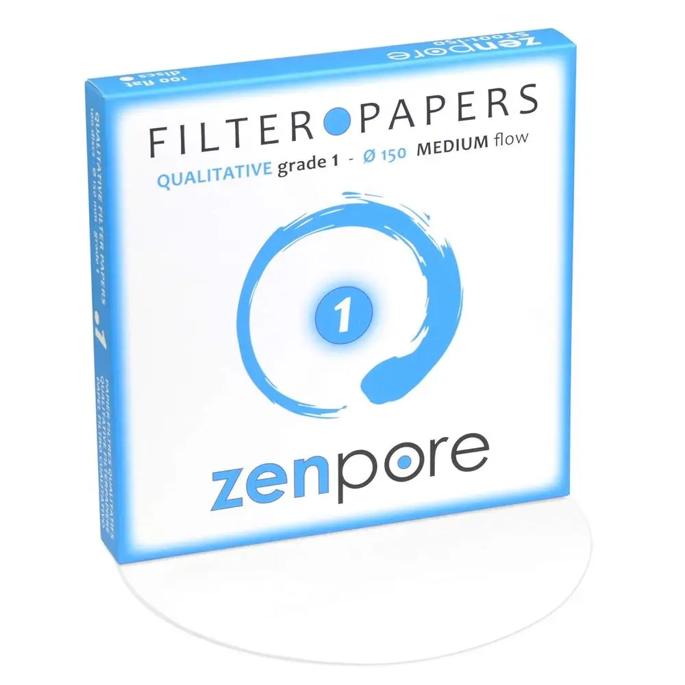 Medium Grade Qualitative Filter Paper, 150mm Diameter, 100 Discs, Suitable for Lab and Crystallography
Medium Grade Qualitative Filter Paper, 150mm Diameter, 100 Discs, Suitable for Lab and Crystallography