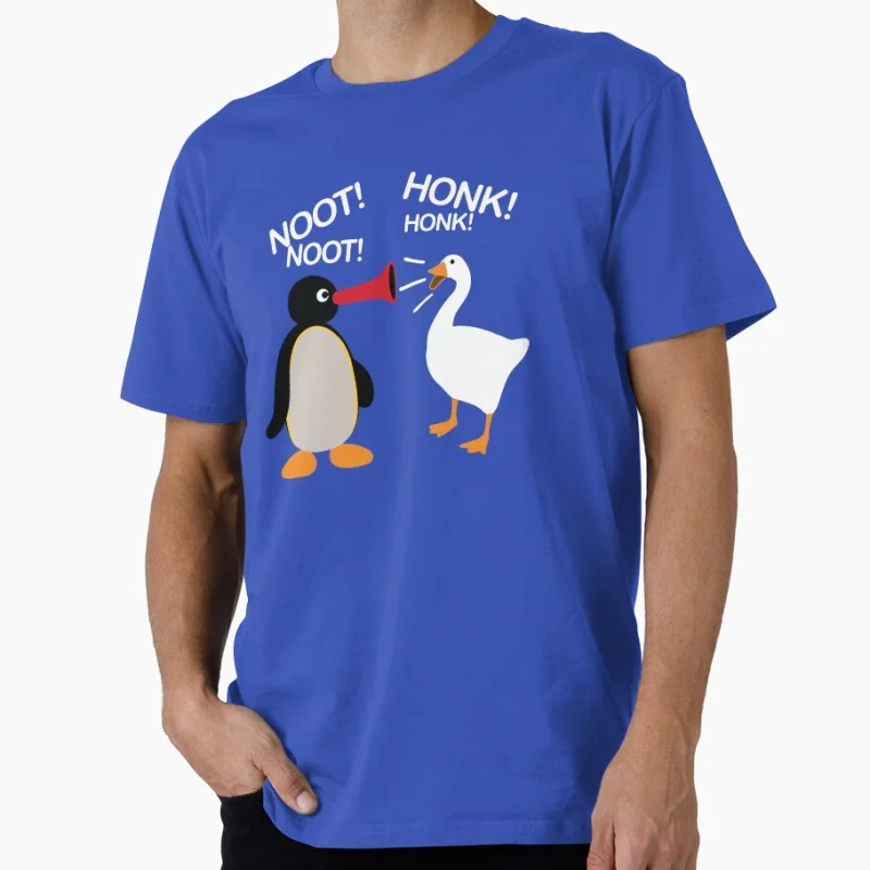 noot noot honk honk Pingu meme Gift t shirt for man 1221 Cute penguin Graphic clothes All size tops S-6XL Funny cartoon Tee
noot noot honk honk Pingu meme Gift t shirt for man 1221 Cute penguin Graphic clothes All size tops S-6XL Funny cartoon Tee