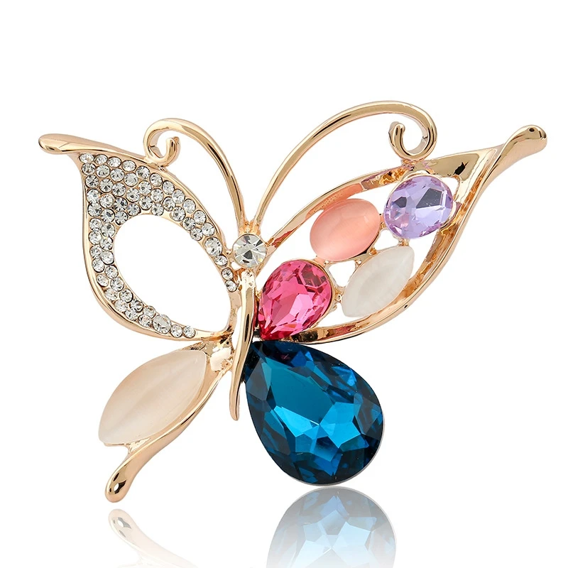 Vintage Butterfly Crystal Brooch for Women Suit Fashion Insect Lapel Pins Corsage Clothing Aeccessories Rhinestone Jewelry Gifts
Vintage Butterfly Crystal Brooch for Women Suit Fashion Insect Lapel Pins Corsage Clothing Aeccessories Rhinestone Jewelry Gifts