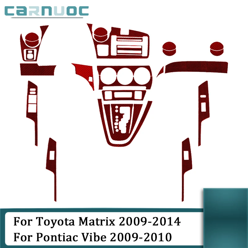 For Toyota Matrix 2009-2014 Carbon Fiber Red Stickers For Toyota Pontiac Vibe 2009-2010 Car Interior Styling Accessories
For Toyota Matrix 2009-2014 Carbon Fiber Red Stickers For Toyota Pontiac Vibe 2009-2010 Car Interior Styling Accessories