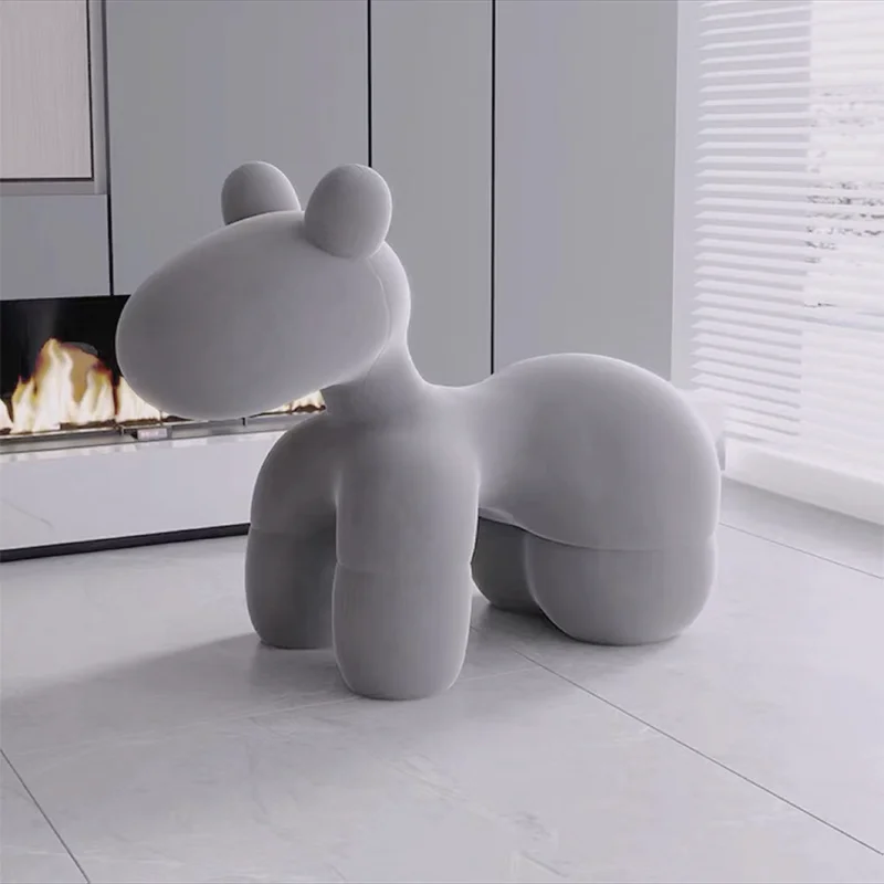 Светлый стул «Пони», роскошное креативное сиденье для гостиной рядом с диваном, украшение для пола, табурет с животными
Светлый стул «Пони», роскошное креативное сиденье для гостиной рядом с диваном, украшение для пола, табурет с животными