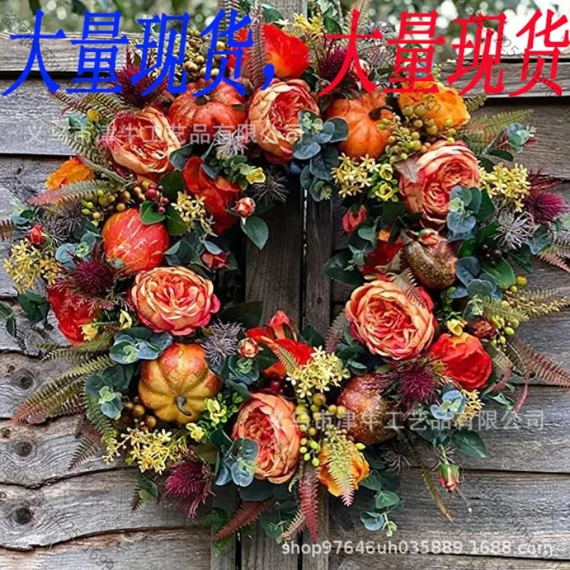 Подходит для вена на День Благодарения, декоративный венок на Рождество, Хэллоуин, осенний венок для урожая, тыква, ротанг, дверной висит
Подходит для вена на День Благодарения, декоративный венок на Рождество, Хэллоуин, осенний венок для урожая, тыква, ротанг, дверной висит