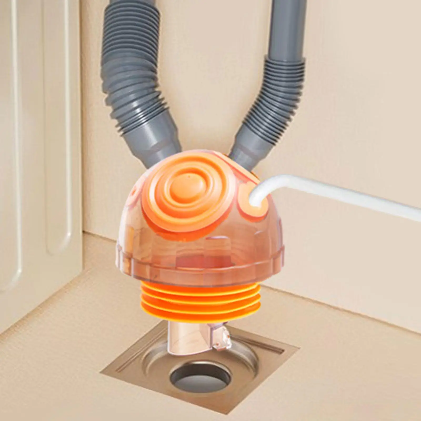 Drainer Floor Drain Plug Six Way Valve Versatile Leak Proof Backflow Preventer Insert Drain Plug for Kitchen Basement Sink
Drainer Floor Drain Plug Six Way Valve Versatile Leak Proof Backflow Preventer Insert Drain Plug for Kitchen Basement Sink