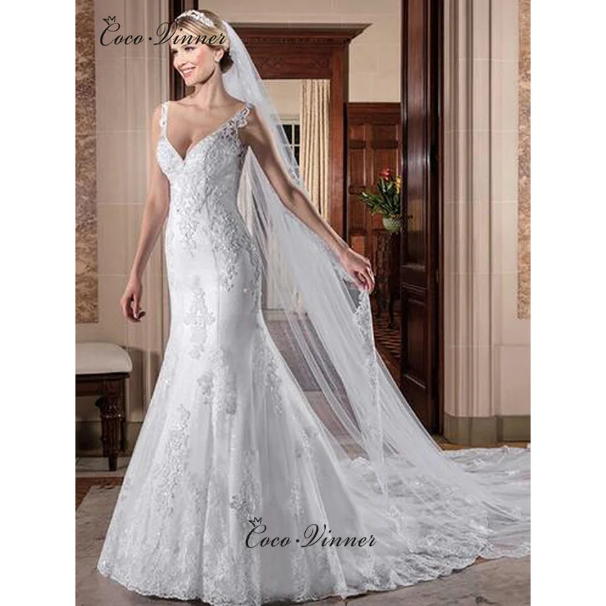 Customized South America Style Mermaid Wedding Dress 2025 Tank Sleeves V neck Lace Appliques Elegant Wedding Dresses W0063
Customized South America Style Mermaid Wedding Dress 2025 Tank Sleeves V neck Lace Appliques Elegant Wedding Dresses W0063