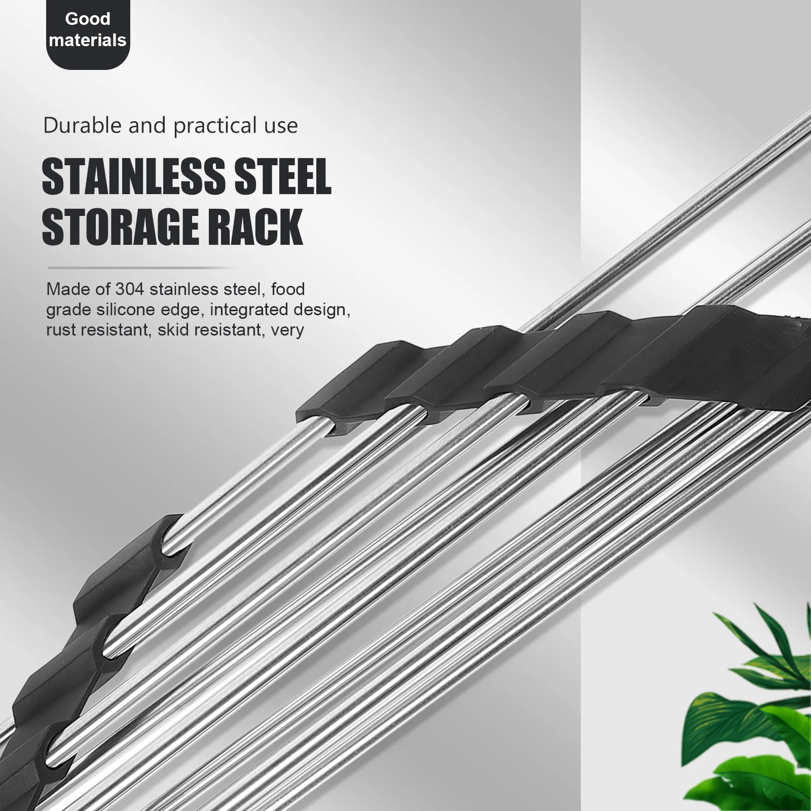 304 Stainless Steel Kitchen Sink Rack Triangular Frame Saver Dish Draining Shelf Grey Rust for Countertop
304 Stainless Steel Kitchen Sink Rack Triangular Frame Saver Dish Draining Shelf Grey Rust for Countertop