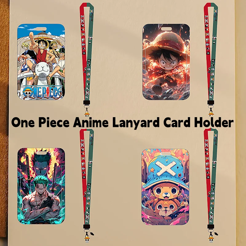 Anime One Piece Lanyard with ID Card Holder - Luffy Zoro Chopper Straw Hat Crew Badge Protector for School Office, Great Gift fo
Anime One Piece Lanyard with ID Card Holder - Luffy Zoro Chopper Straw Hat Crew Badge Protector for School Office, Great Gift fo
