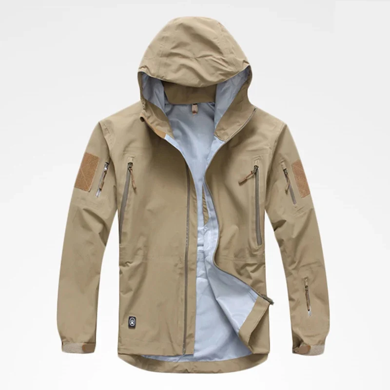 Men Military Tactical Jacket Light Weight Casual Outwear jacket Camouflage Waterproof & Windproof Windbreaker Streetwear Jacket
Men Military Tactical Jacket Light Weight Casual Outwear jacket Camouflage Waterproof & Windproof Windbreaker Streetwear Jacket