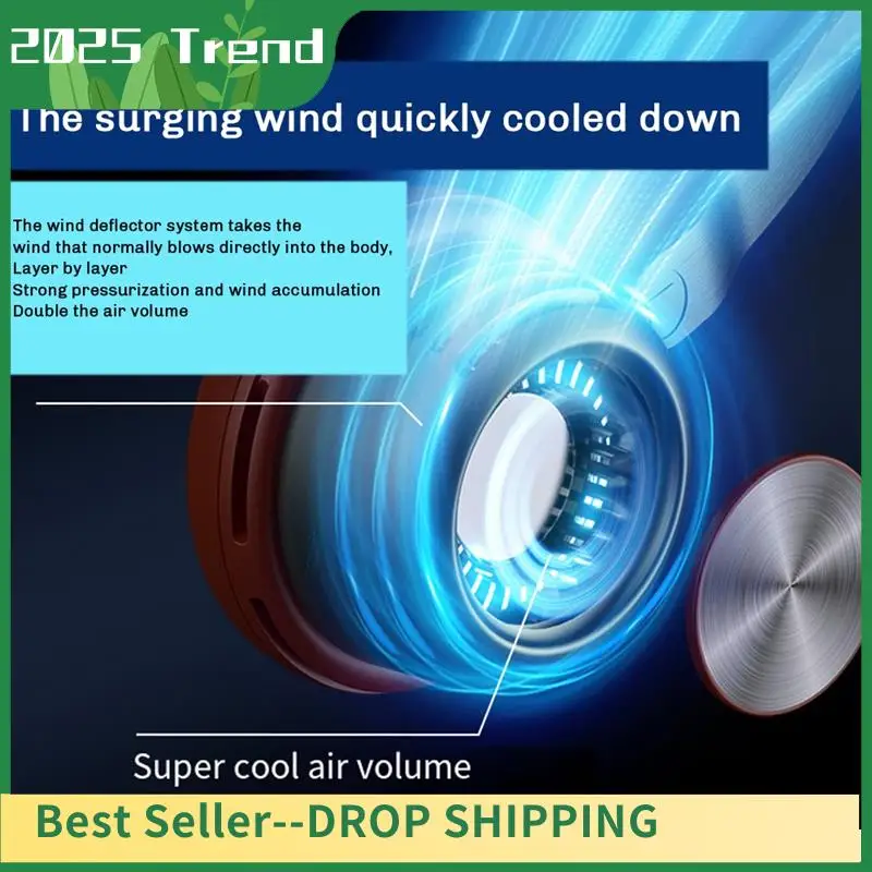 AA14 New Portable Neck Fan, 1600Mah Rechargeable Wearable Personal Fan With 5 Speeds Adjustable, Neck Fan For Outdoor
AA14 New Portable Neck Fan, 1600Mah Rechargeable Wearable Personal Fan With 5 Speeds Adjustable, Neck Fan For Outdoor