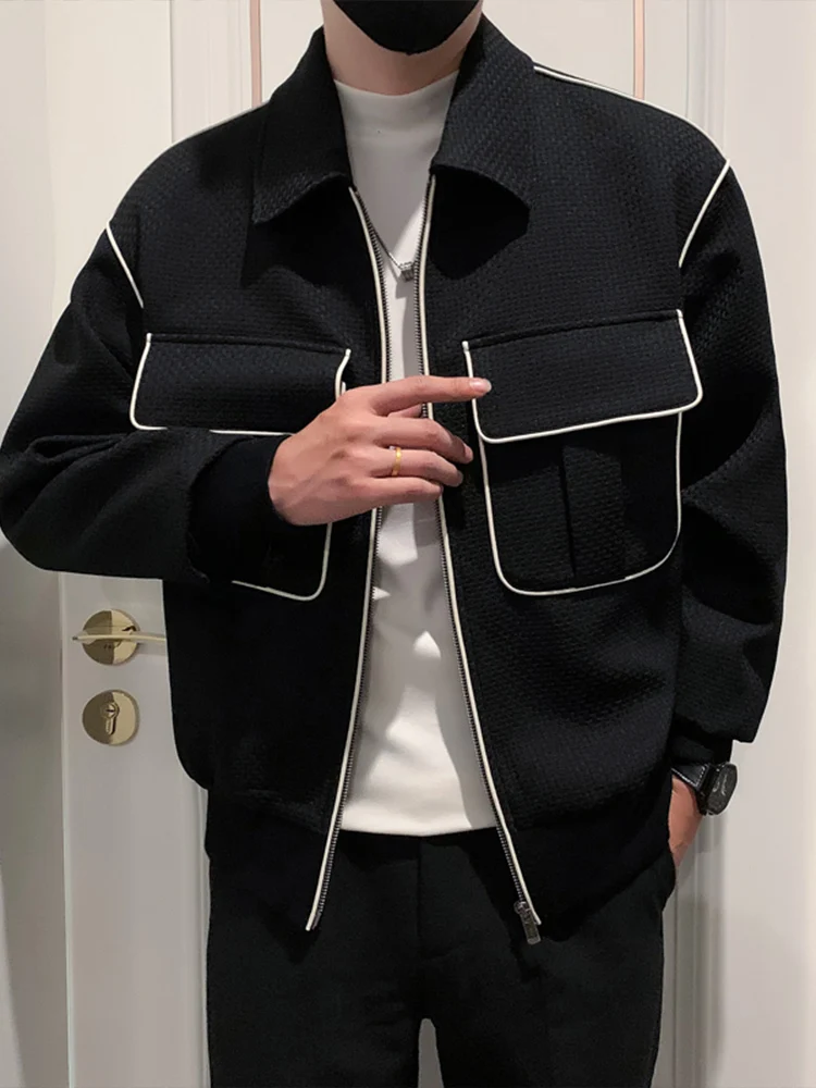 Mature Sli Men's Bla Collar Jaet Autumn 2023 New Faion Brand Cool Haome Workwear Top Zipper Regular Fit Youth Trend
Mature Sli Men's Bla Collar Jaet Autumn 2023 New Faion Brand Cool Haome Workwear Top Zipper Regular Fit Youth Trend