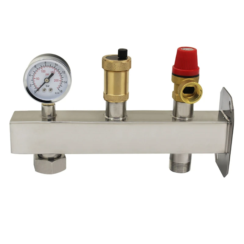 Expansion Tank Bracket Wall Mount for Expansion Tank Iron Autoclave for Sanitary Hot Water Tank Pressure Fixing stainless steel
Expansion Tank Bracket Wall Mount for Expansion Tank Iron Autoclave for Sanitary Hot Water Tank Pressure Fixing stainless steel