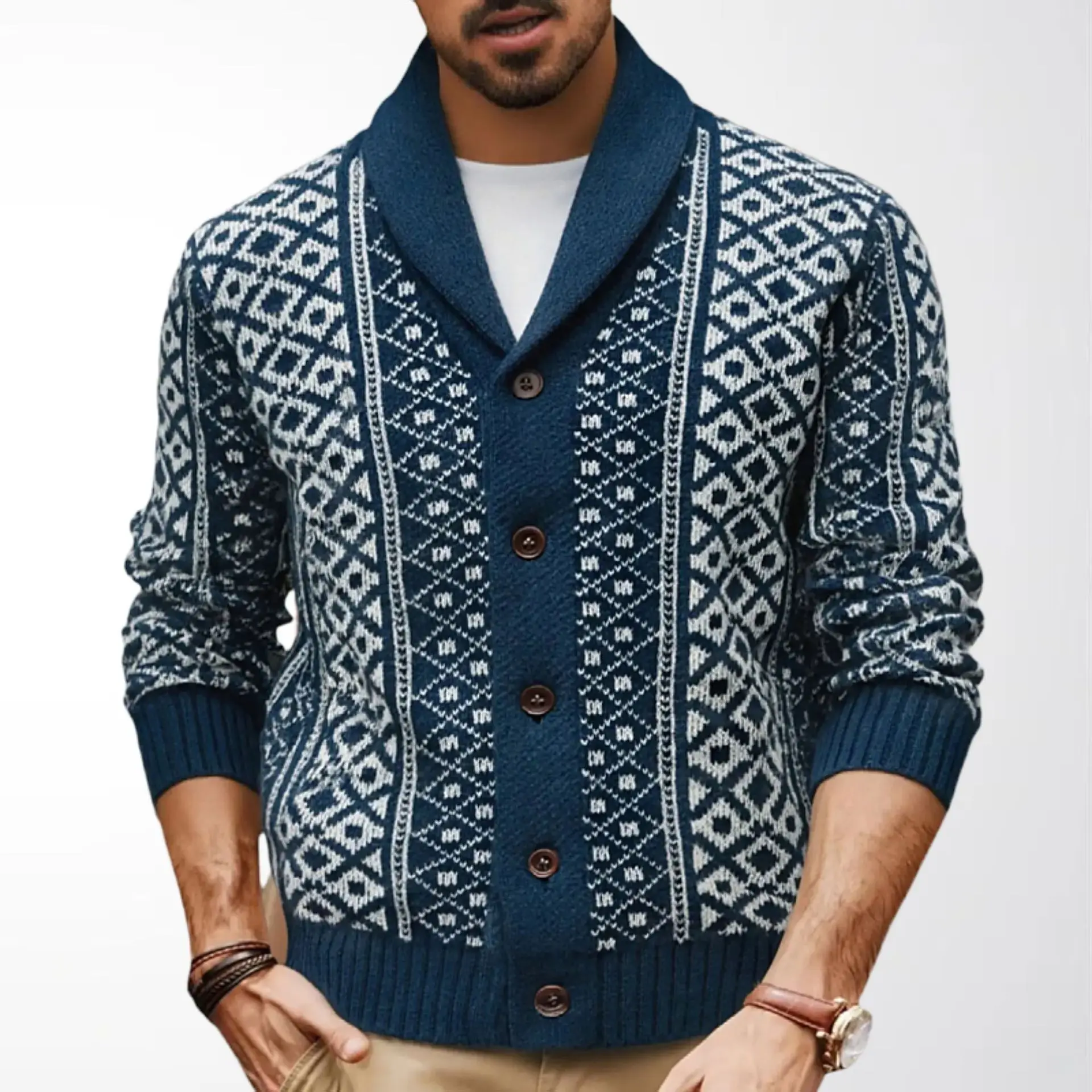 Men's Vintage Knitted Sweater Jacket Long Sleeve Heavy Embroidery Qingguo Collar Woolen Clothes Casual Wear Thickened Winter ...
Men's Vintage Knitted Sweater Jacket Long Sleeve Heavy Embroidery Qingguo Collar Woolen Clothes Casual Wear Thickened Winter ...