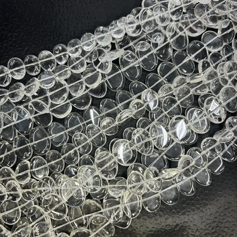 white crystal quartz BAROQUE flat oval 15mm 20mm nature for making jewelry necklace 38cm FPPJ wholesale loose beads
white crystal quartz BAROQUE flat oval 15mm 20mm nature for making jewelry necklace 38cm FPPJ wholesale loose beads