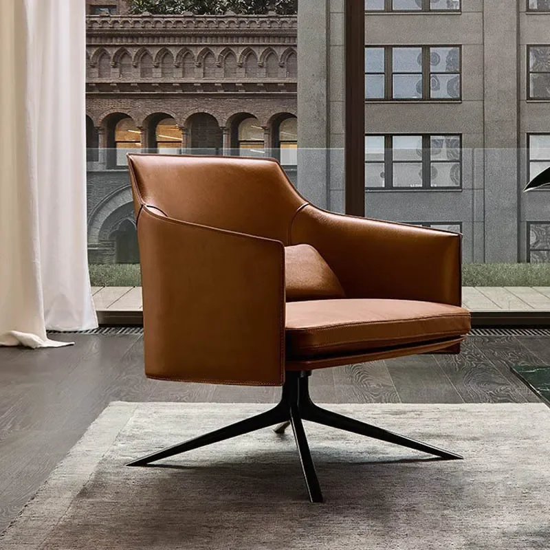 Nordic Luxury Living Room Chair Design Makeup Rotational Leather Comforts Bedroom Relax Chair Hotel Sillas Home Furniture SG40KT
Nordic Luxury Living Room Chair Design Makeup Rotational Leather Comforts Bedroom Relax Chair Hotel Sillas Home Furniture SG40KT