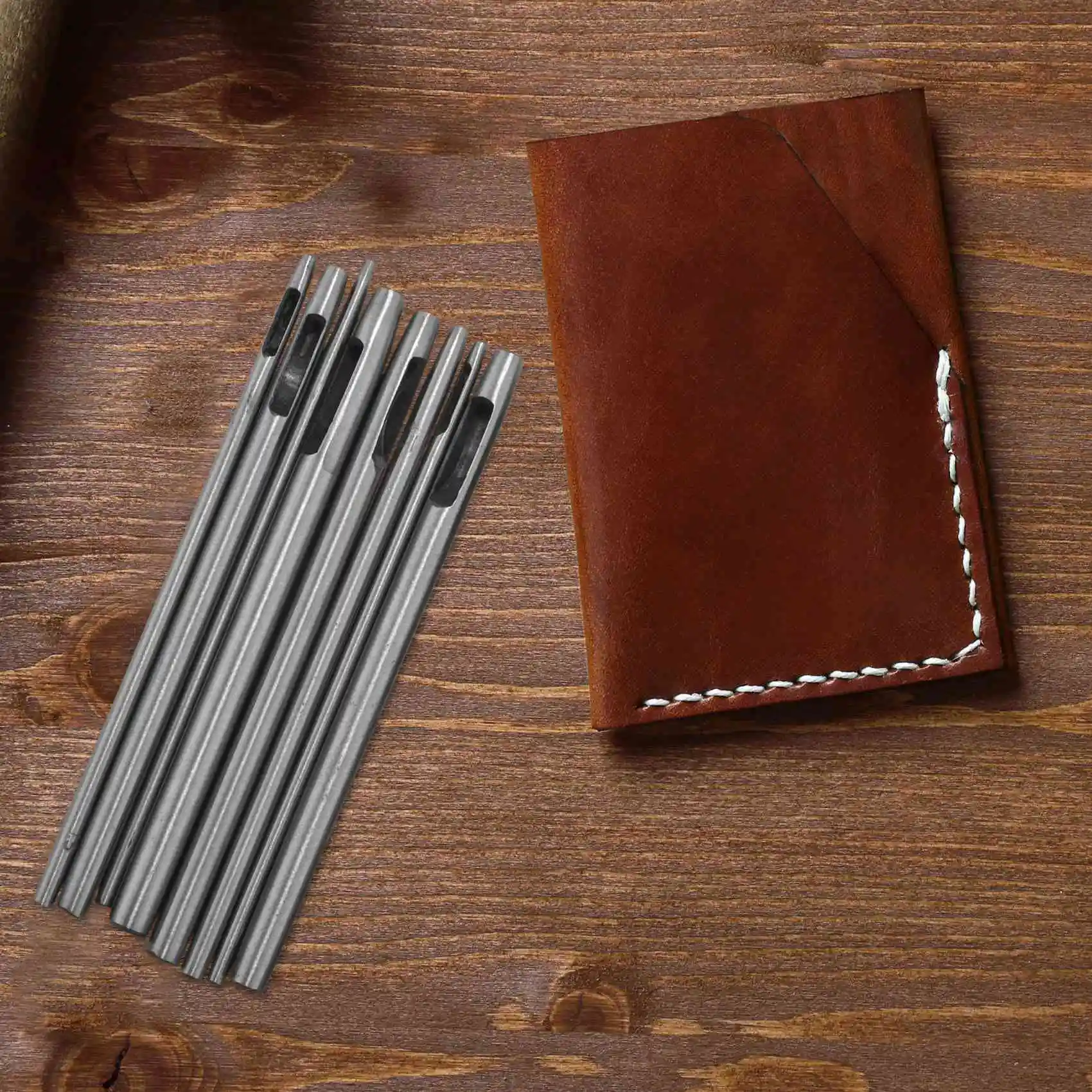 ABFI 10 шт., набор дыроколов для кожи, набор дыроколов для кожи, инструменты для работы из мягкого материала, 0,5-5 мм
ABFI 10 шт., набор дыроколов для кожи, набор дыроколов для кожи, инструменты для работы из мягкого материала, 0,5-5 мм