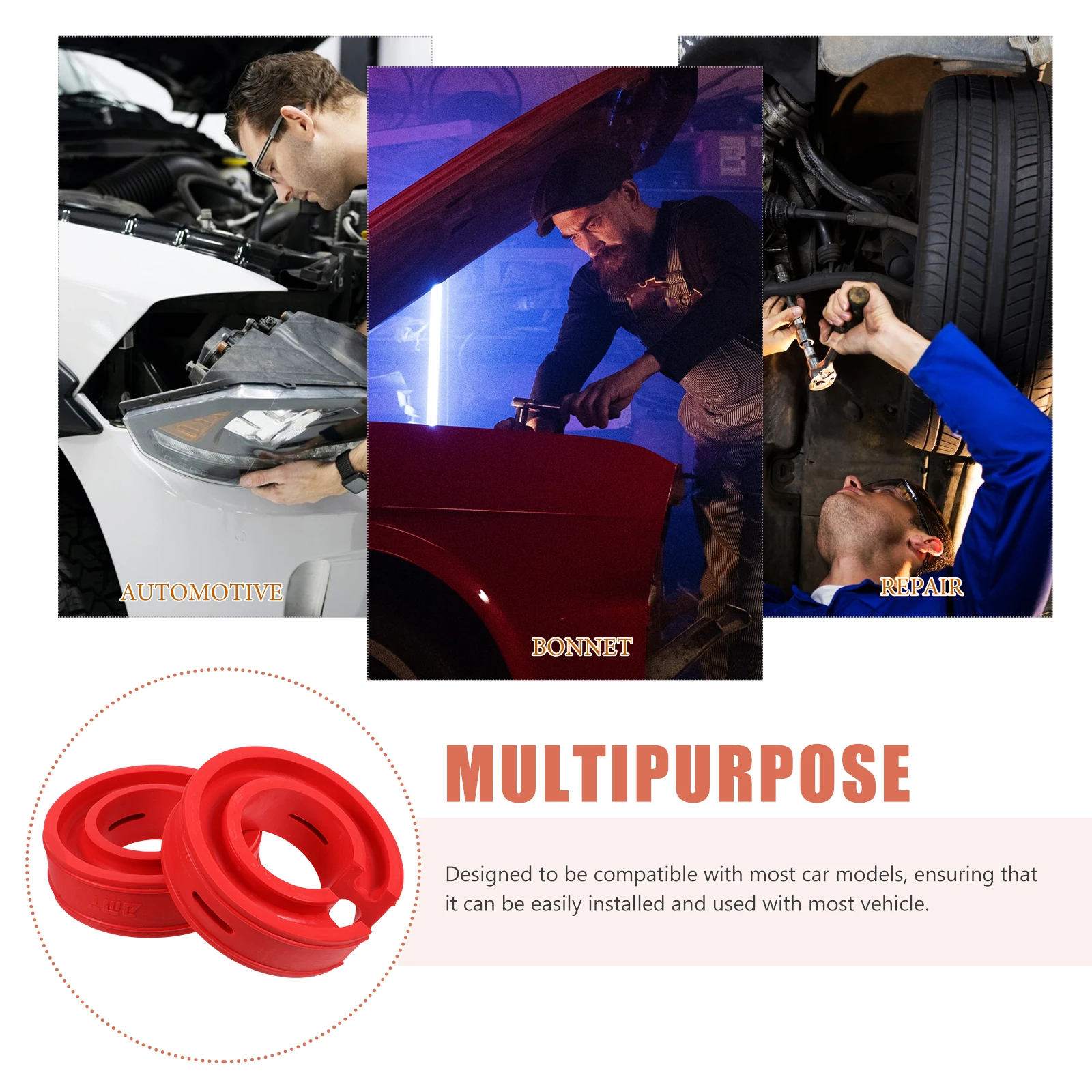 2pcs Car Coil Spring Buffer Shock Absorber Auto Suspension Parts Vehicle Accessories For Most s Easy Install Lightweight 
2pcs Car Coil Spring Buffer Shock Absorber Auto Suspension Parts Vehicle Accessories For Most s Easy Install Lightweight