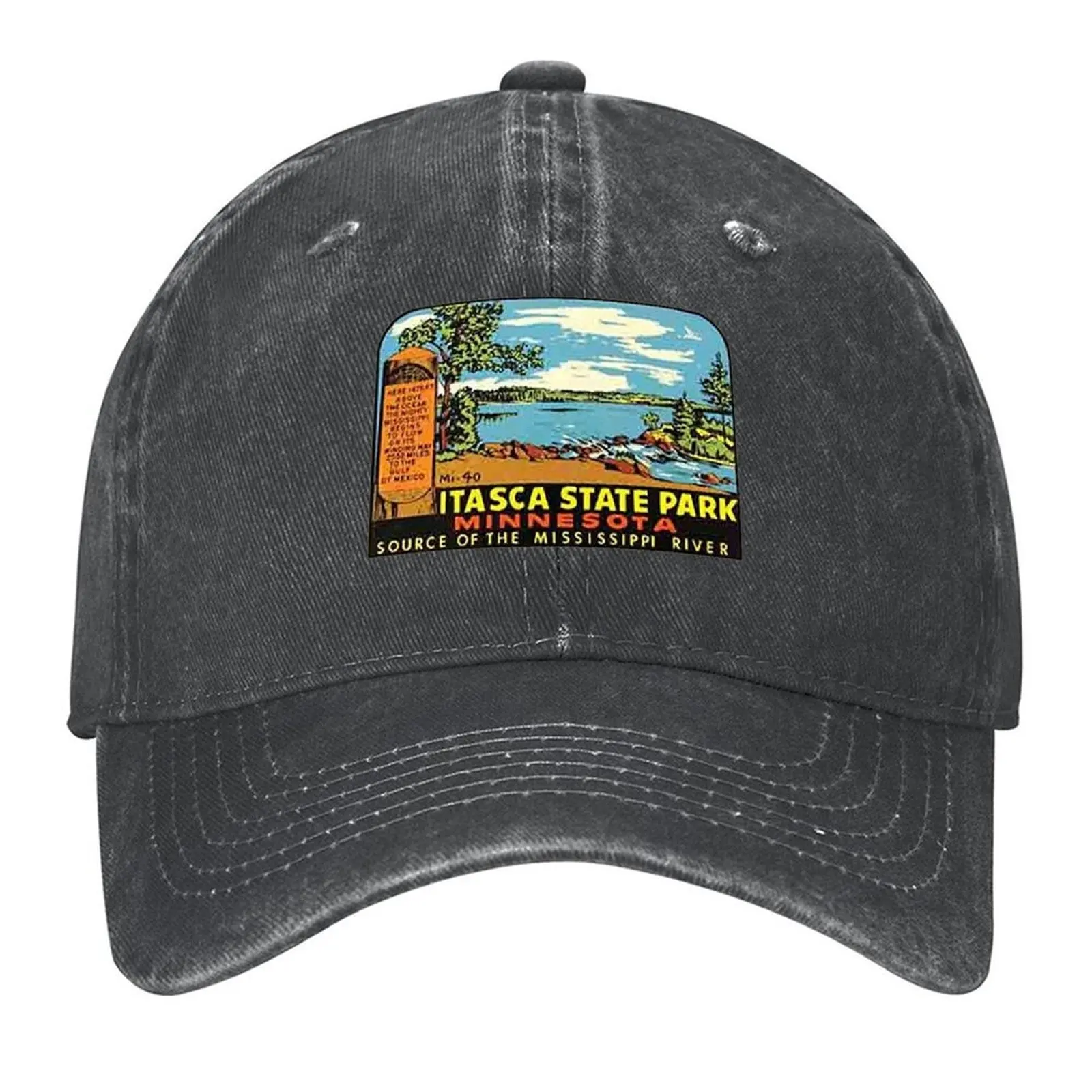 Itasca state park Baseball Cap Sunhat Sports Cap hiking hat western Hat Caps For Men Women's 
Itasca state park Baseball Cap Sunhat Sports Cap hiking hat western Hat Caps For Men Women's