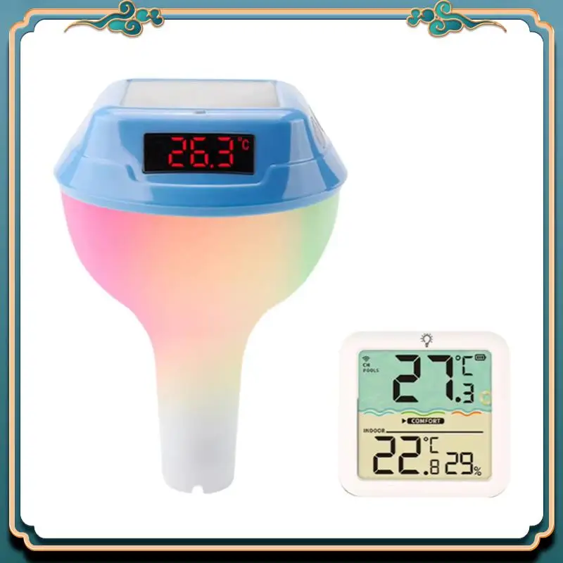 ABMV-Solar Powered Pool Thermometer With LED Display Intelligent Outdoor Waterproof Spa Thermom For Swimming Pool
ABMV-Solar Powered Pool Thermometer With LED Display Intelligent Outdoor Waterproof Spa Thermom For Swimming Pool