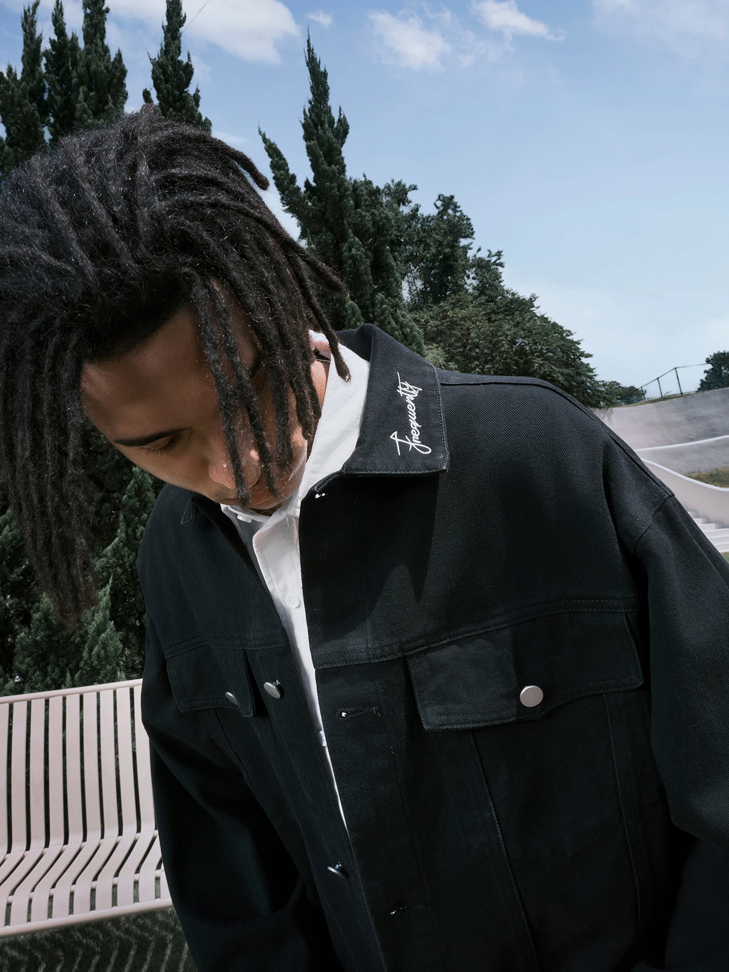 Nuthink American Retro Waed Denim Jaet Collar Embroidery Men's New Sle Spring Cotton Polyester Blend Casual Outerwear
Nuthink American Retro Waed Denim Jaet Collar Embroidery Men's New Sle Spring Cotton Polyester Blend Casual Outerwear