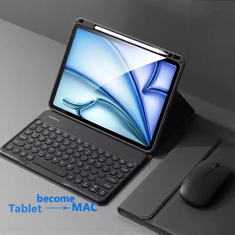 Keyboard Cover for IPad Air 11 2024 Air 6th Pro 12.9 Air 13 5 4 3 Air2 1 9.7 6th 5th 10.2 10th 10.9 Magnetic Round Keycap Case
Keyboard Cover for IPad Air 11 2024 Air 6th Pro 12.9 Air 13 5 4 3 Air2 1 9.7 6th 5th 10.2 10th 10.9 Magnetic Round Keycap Case