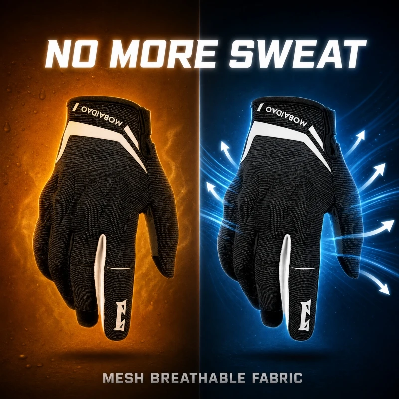 Summer Mesh Breathable Full Finger Motorcycle Gloves Anti-fall Lightweight Touchscreen for Men Women Racing Gloves M-XXL
Summer Mesh Breathable Full Finger Motorcycle Gloves Anti-fall Lightweight Touchscreen for Men Women Racing Gloves M-XXL