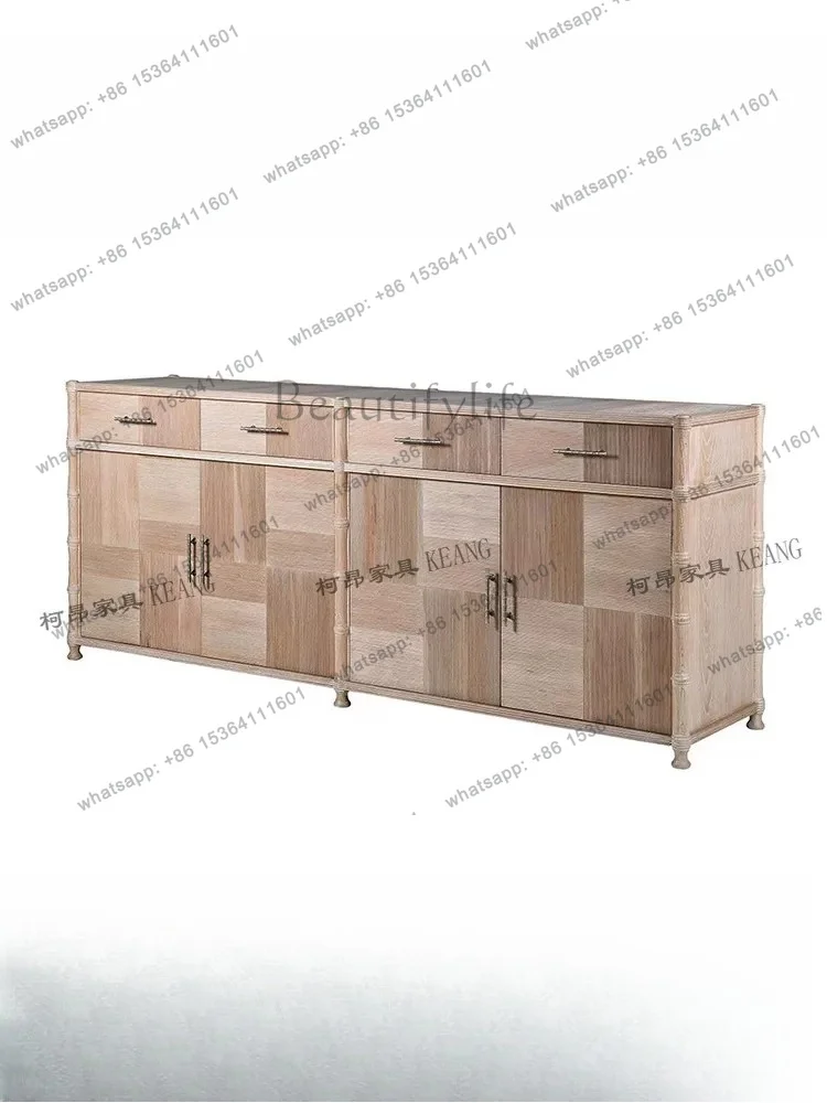 XX American retro solid wood style dining side cabinet bedroom living room entrance locker
XX American retro solid wood style dining side cabinet bedroom living room entrance locker