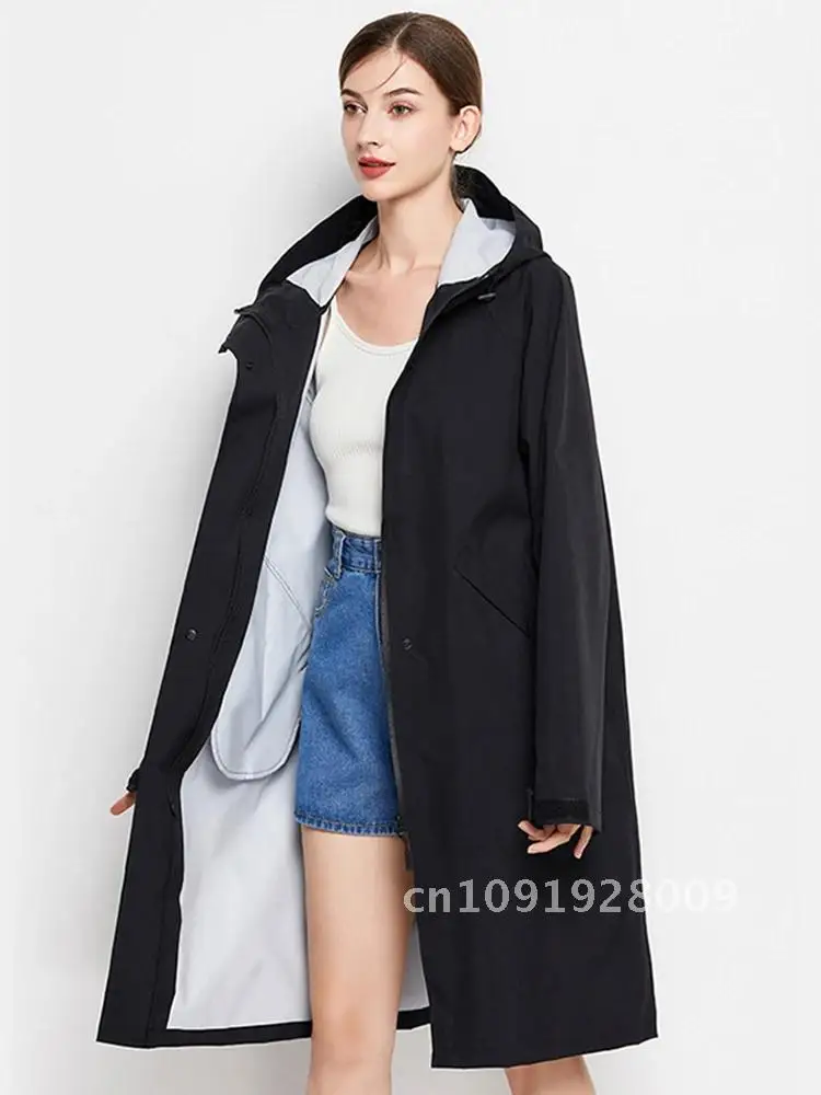 Long Hooded for Jackets Rain Women, Waterproof Windbreaker, Outdoor Coat Raincoat, Trench
Long Hooded for Jackets Rain Women, Waterproof Windbreaker, Outdoor Coat Raincoat, Trench