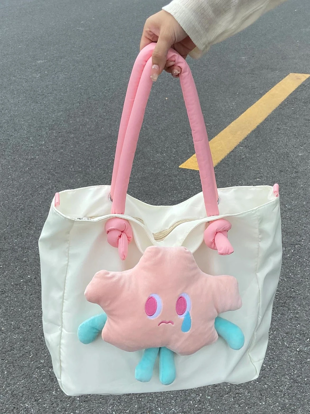 Adorable Star Large Capacity Canvas Tote Bag Women's Crossbody Handbag Durable Soft Shoulder Bag Commuter Fashion Bag
Adorable Star Large Capacity Canvas Tote Bag Women's Crossbody Handbag Durable Soft Shoulder Bag Commuter Fashion Bag