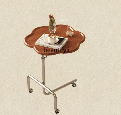 French Portable Solid Wood Petal Tea Table-Side Cabinet Retro Small Table Sofa and Bedside Side Table
French Portable Solid Wood Petal Tea Table-Side Cabinet Retro Small Table Sofa and Bedside Side Table