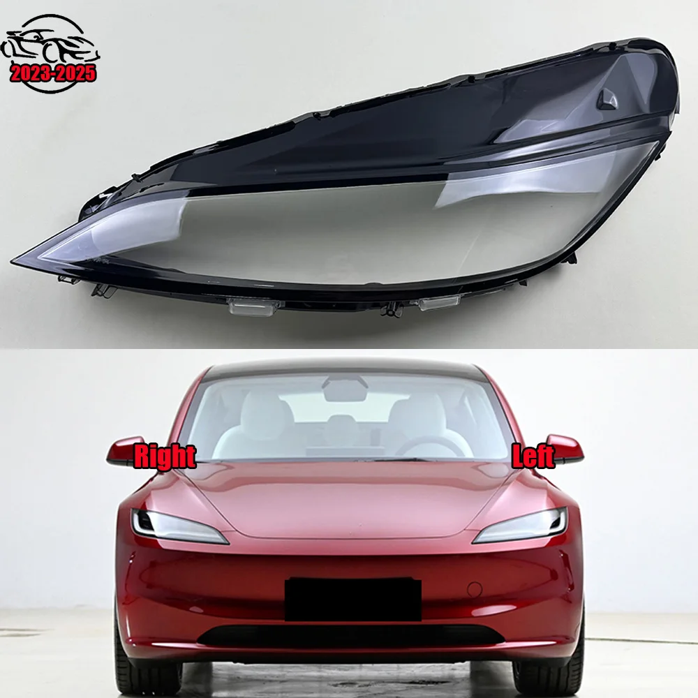 For Tesla Model 3 2023 2024 2025 Headlight Lens Cover Transparent Lampshade Headlamp Shell Plexiglass Auto Replacement Parts
For Tesla Model 3 2023 2024 2025 Headlight Lens Cover Transparent Lampshade Headlamp Shell Plexiglass Auto Replacement Parts