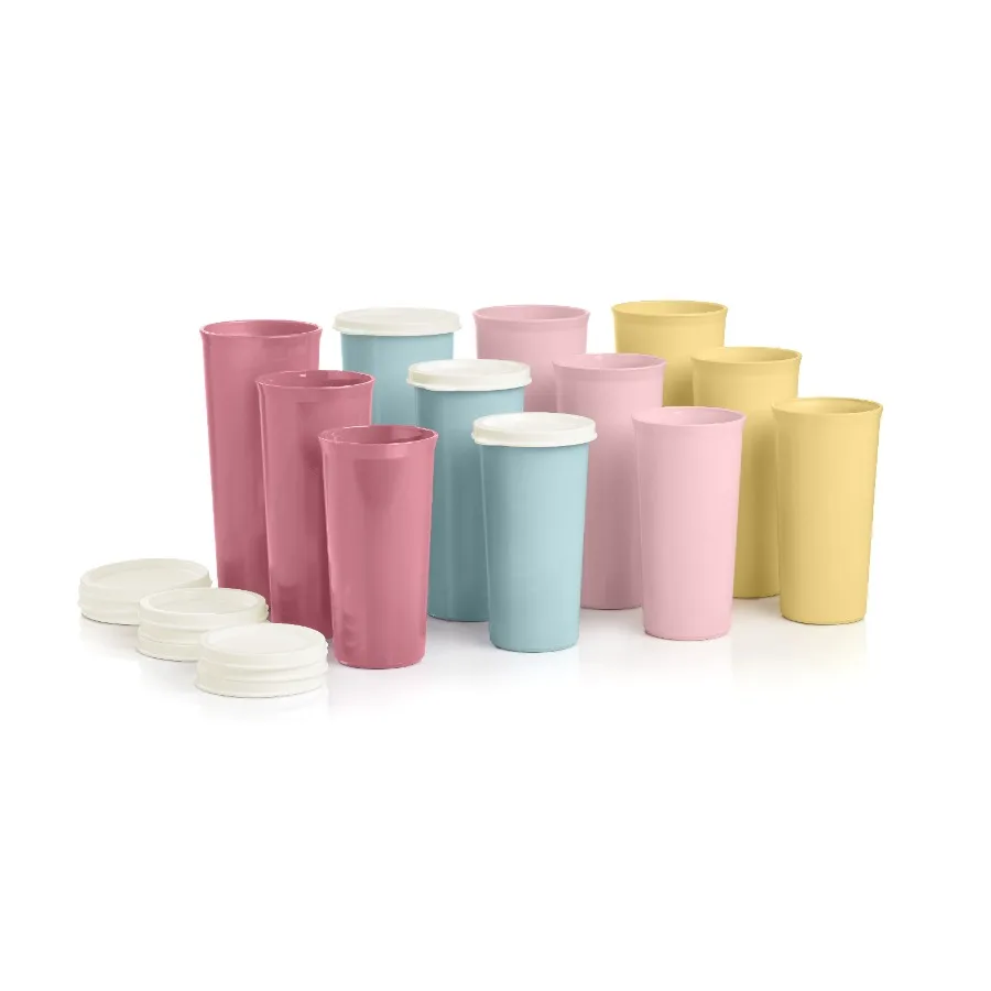 16 oz Plastic Tumbler Set with Lids Assorted Colors Set of 12
16 oz Plastic Tumbler Set with Lids Assorted Colors Set of 12