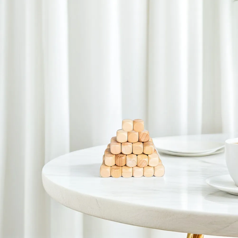 100pcs Wooden Blank Craft Blocks 6 Sided Game Tools Baby Shower Board Dices Square Wood Smooth Edges Durable Construction
100pcs Wooden Blank Craft Blocks 6 Sided Game Tools Baby Shower Board Dices Square Wood Smooth Edges Durable Construction
