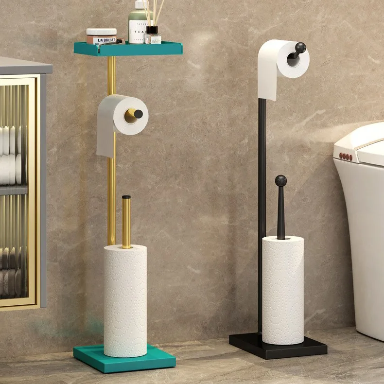 European Style Toilet Paper Holder Creative Floor Standing No Punching Kitchen Living Room Multifunctional Tissue Storage Rack
European Style Toilet Paper Holder Creative Floor Standing No Punching Kitchen Living Room Multifunctional Tissue Storage Rack