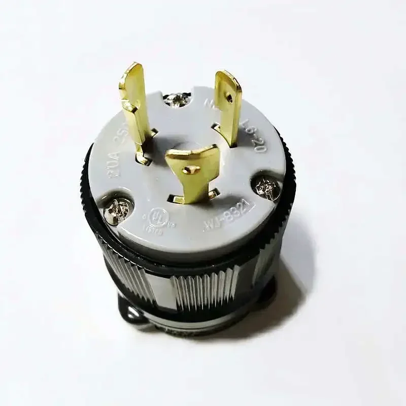 NEMA L6-30P Push-up US standard plug WJ-8331 30A250V3P UL certified plug
NEMA L6-30P Push-up US standard plug WJ-8331 30A250V3P UL certified plug