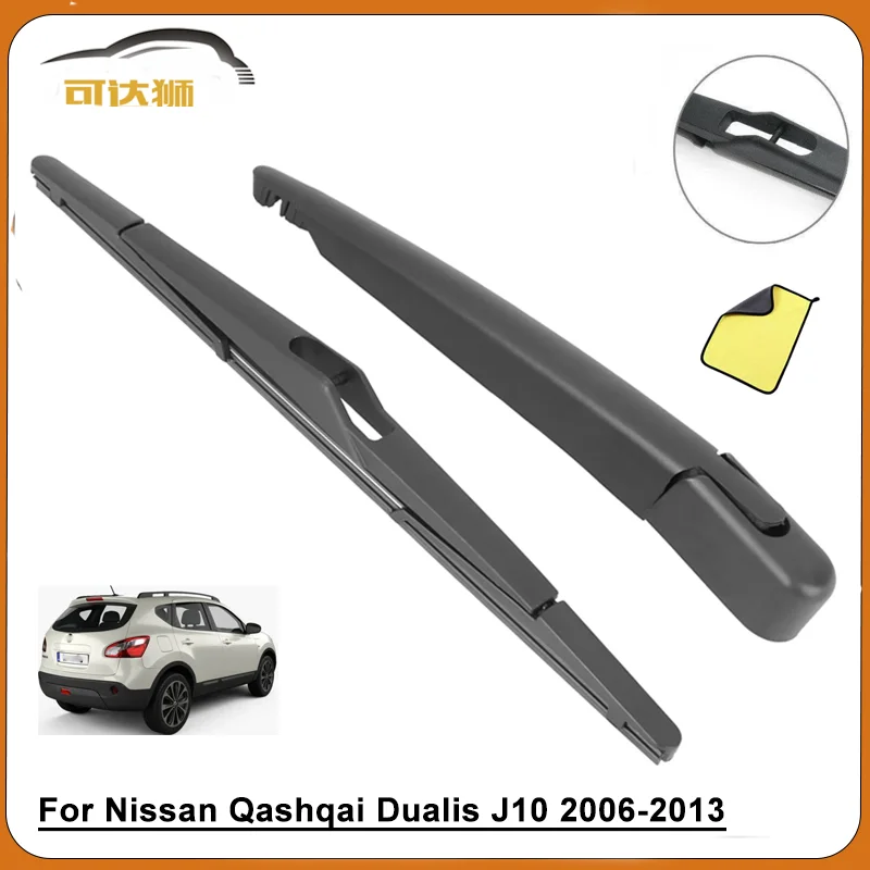 For Nissan Qashqai Dualis J10 2006 2013 Rear Window Windscreen Wiper Arm Blade Set Rear Wiper 2006 2008 2009 2010 2011 2012 2013
For Nissan Qashqai Dualis J10 2006 2013 Rear Window Windscreen Wiper Arm Blade Set Rear Wiper 2006 2008 2009 2010 2011 2012 2013