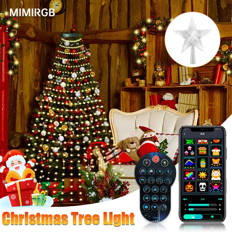 2,1 м умный светодиодный декоративный светильник для рождественской елки, интеллектуальное управление через приложение, DIY светильник Lmage, гирлянда для рождественской вечеринки
2,1 м умный светодиодный декоративный светильник для рождественской елки, интеллектуальное управление через приложение, DIY светильник Lmage, гирлянда для рождественской вечеринки
