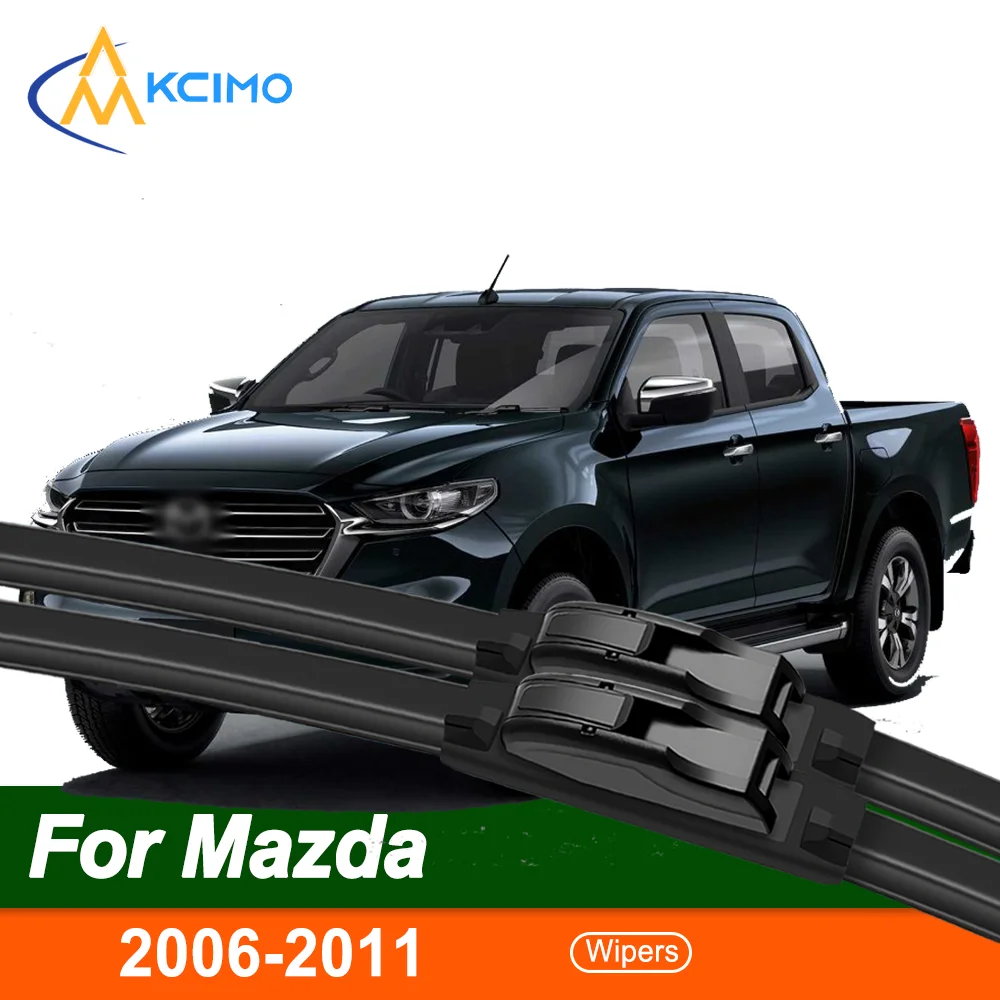 2pcs Premium Rubber Silent Front Windshield Wiper Blades For Mazda BT-50 UN 2006-2011 Auto Car Windshield Wiper Accessories
2pcs Premium Rubber Silent Front Windshield Wiper Blades For Mazda BT-50 UN 2006-2011 Auto Car Windshield Wiper Accessories