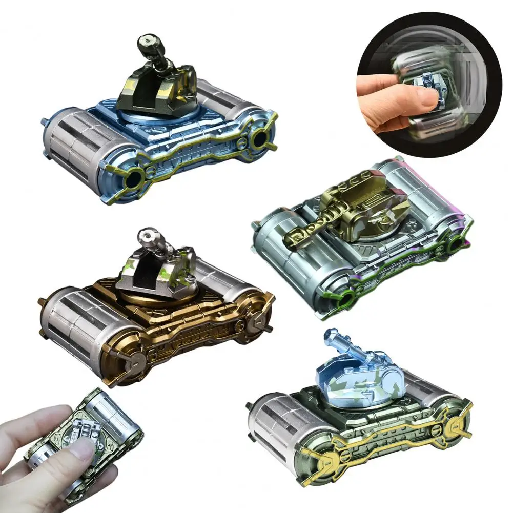 Metal Tank Fidget Spinner Deformable Stress Relief Metal Fidget Spinner Travel Kids Adults Fingertip Spinning Gyro Sensory Toy
Metal Tank Fidget Spinner Deformable Stress Relief Metal Fidget Spinner Travel Kids Adults Fingertip Spinning Gyro Sensory Toy