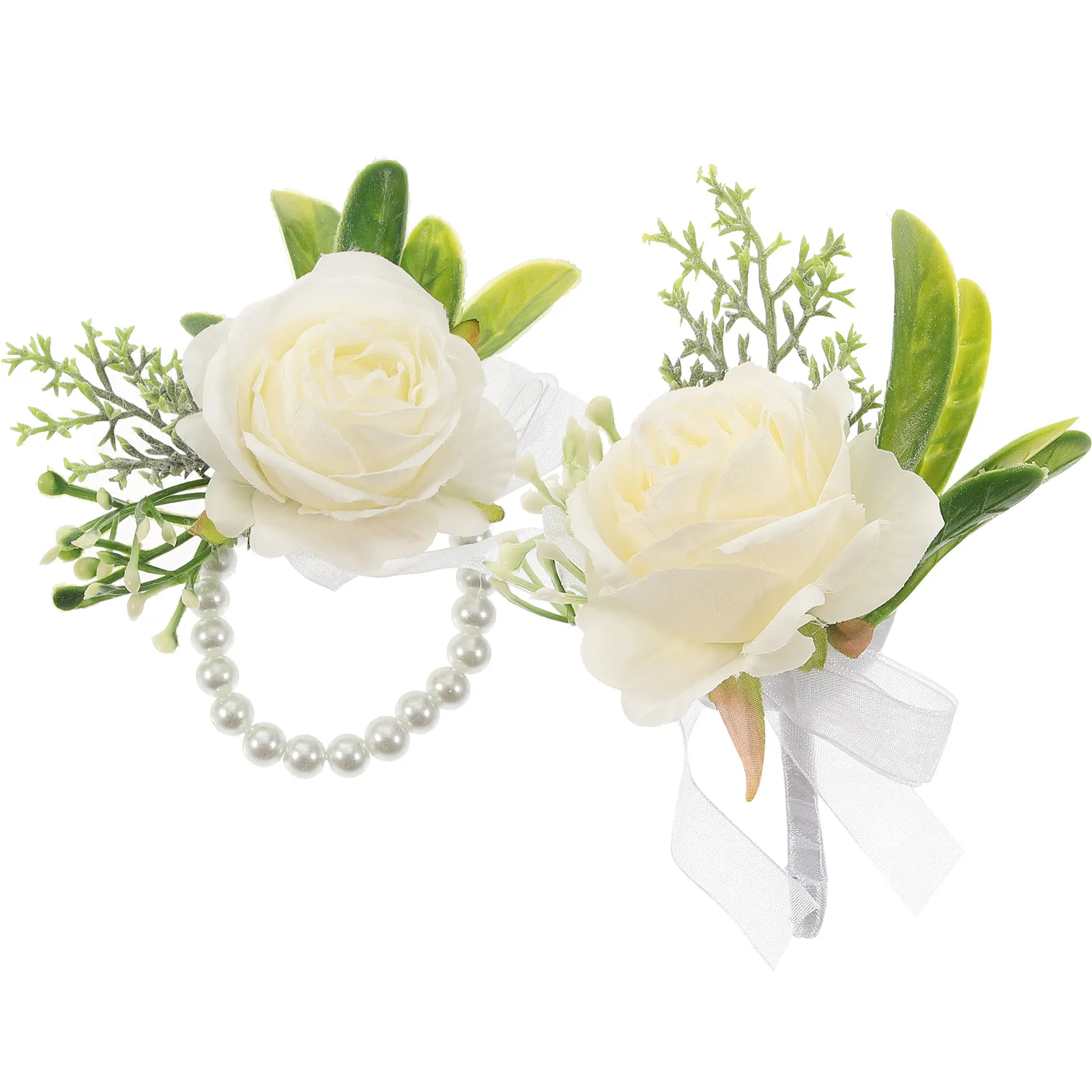 1Set Pearl Wrist Flower Decorative Fake Flower Corsage Bridal Wedding Supplies Bridesmaid Bracelet Rustic Wedding Accessories
1Set Pearl Wrist Flower Decorative Fake Flower Corsage Bridal Wedding Supplies Bridesmaid Bracelet Rustic Wedding Accessories