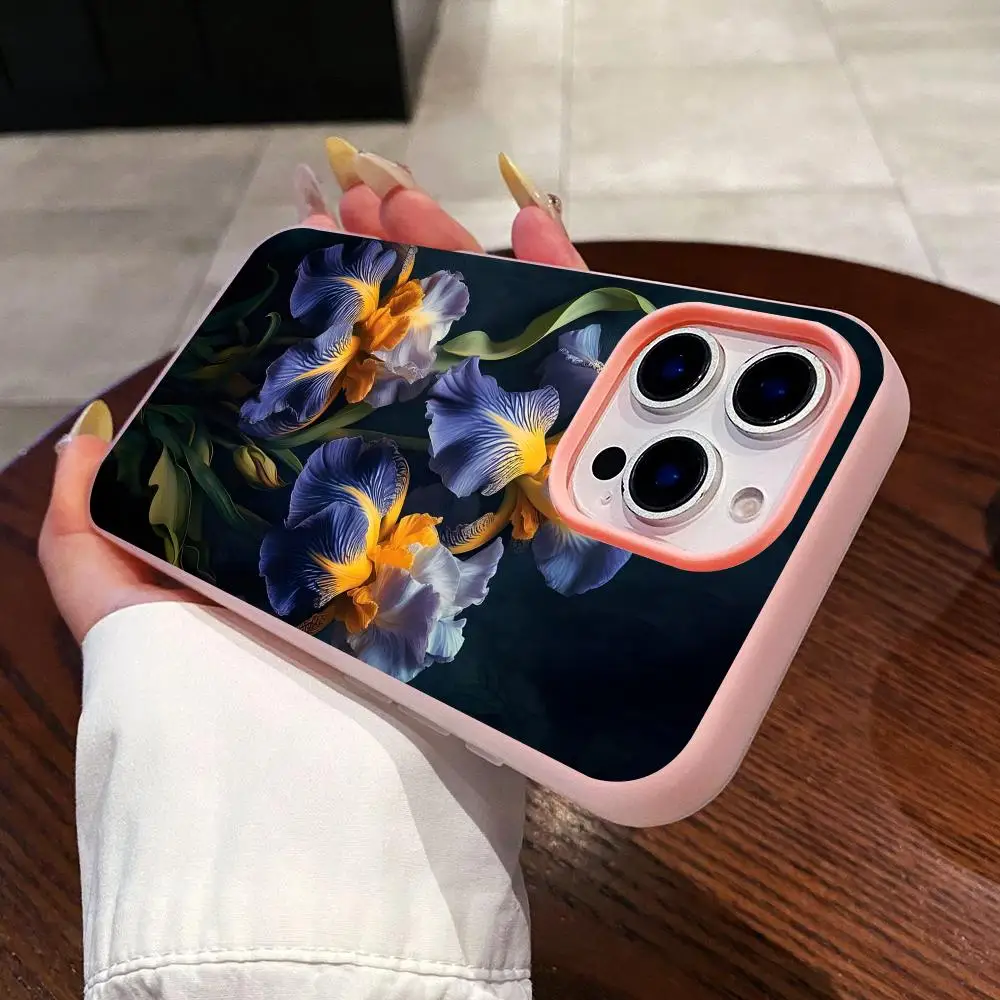 Aesthetic Iris Flower Phone Case for iPhone 17 16 15 14 13 12 11 Air Pro Max Plus Jelly Dual Layer Pink Cover
Aesthetic Iris Flower Phone Case for iPhone 17 16 15 14 13 12 11 Air Pro Max Plus Jelly Dual Layer Pink Cover
